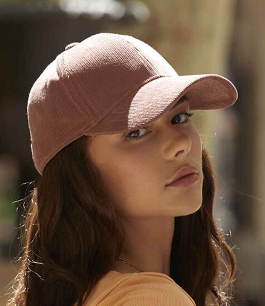Beechfield EarthAware® Organic Cord Baseball Cap - PenCarrie